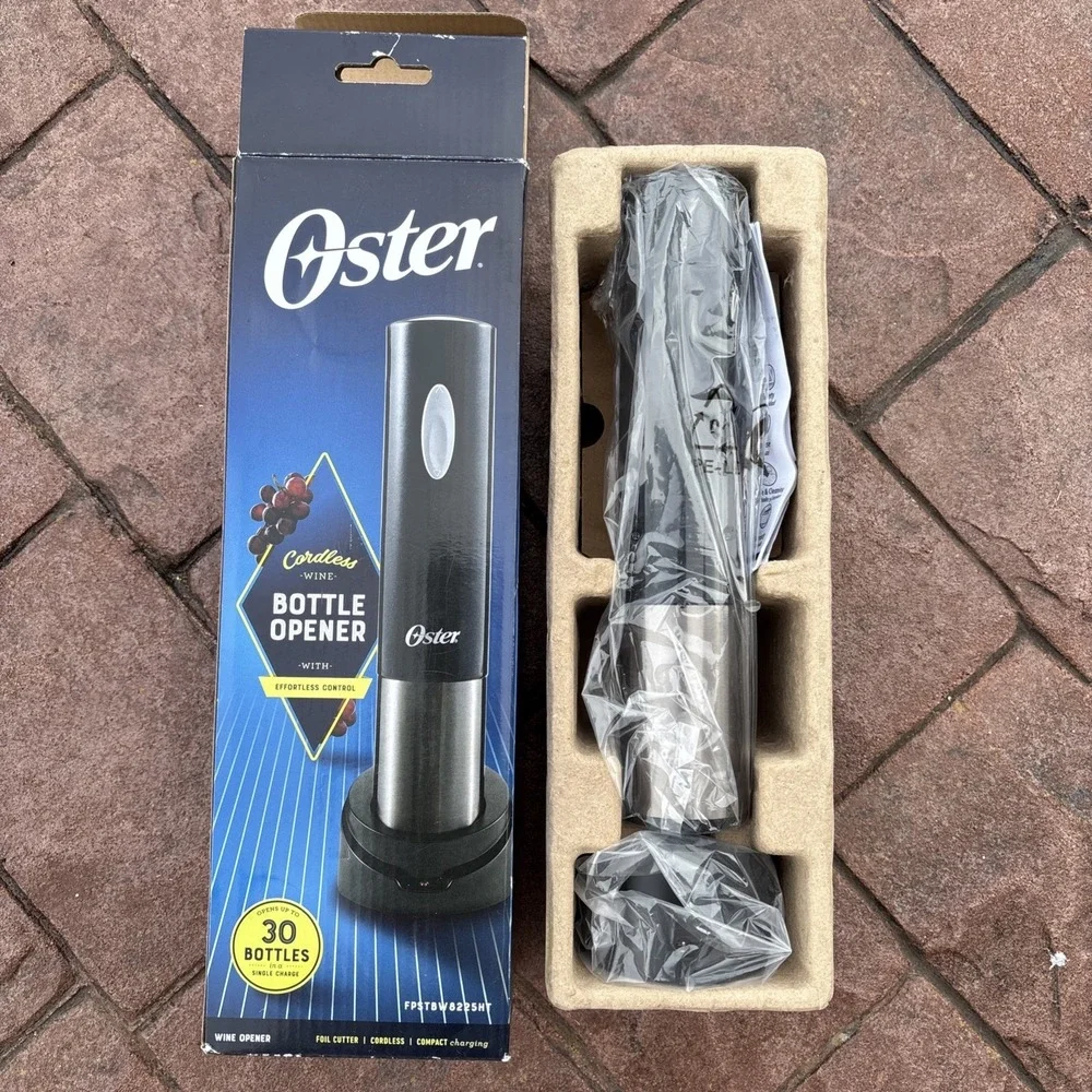 Oster‎ Cordless Wine Bottle Opener w/ Compact Charging